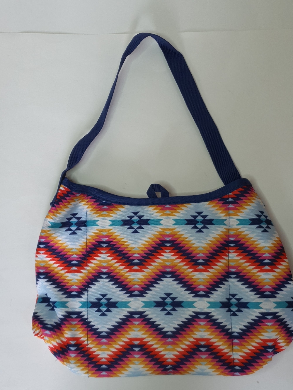 Colorful Aztec Geometric Pattern Insulated Lunch Bag - New Without Tag